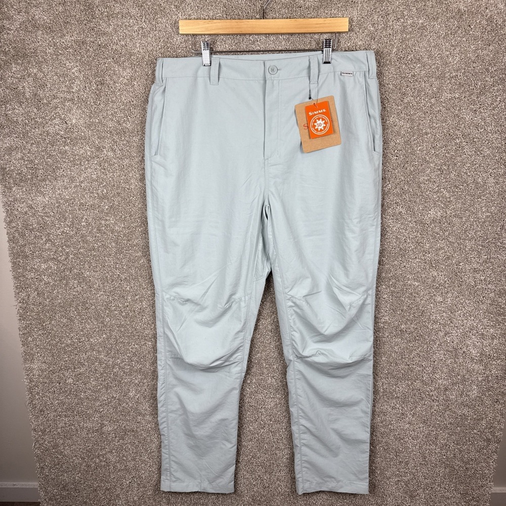 SIMMS Superlight Pants Men's 38x32 Regular Ocean Breeze NEW‎